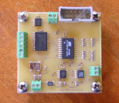 front view of ollie circuit board